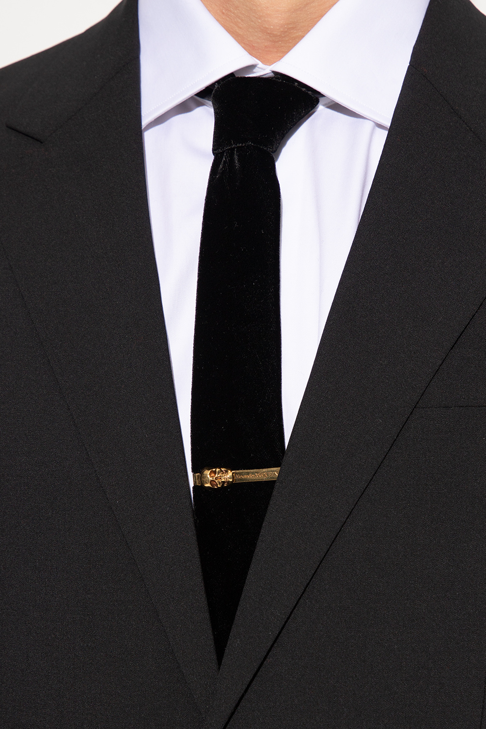 Alexander mcqueen discount tie bar